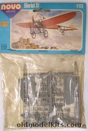 Novo 1/72 Bleriot XI - ex Frog - Bagged, F173 plastic model kit